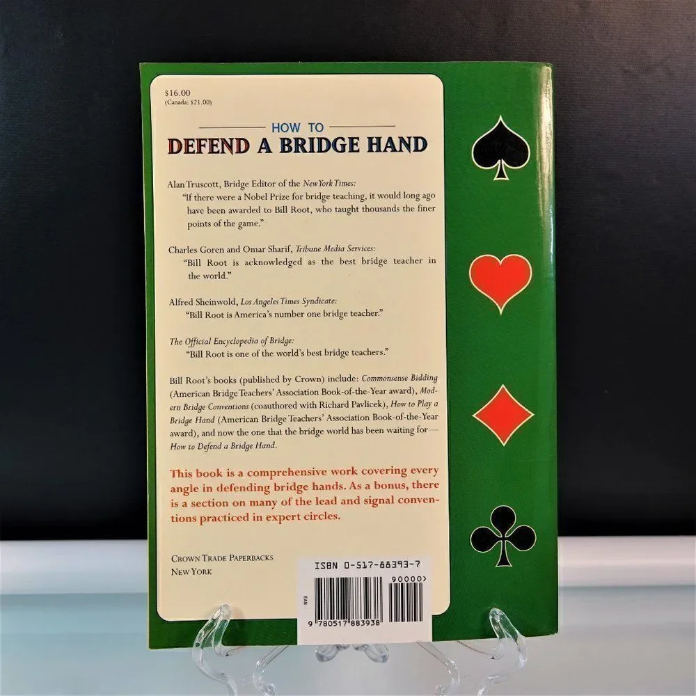 How to Defend a Bridge Hand by William S Root